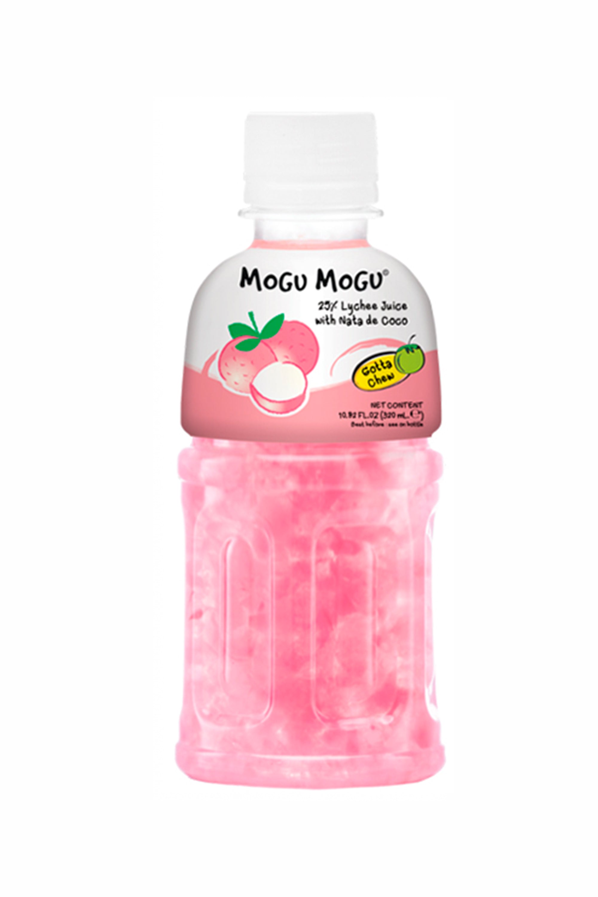 Mogu Mogu Lychee Flavoured Drink with Nata De Coco 320ml