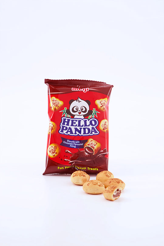 Buy Meiji 35g Hello Panda Chocolate Flavoured Biscuits online at SnacKing.co.za