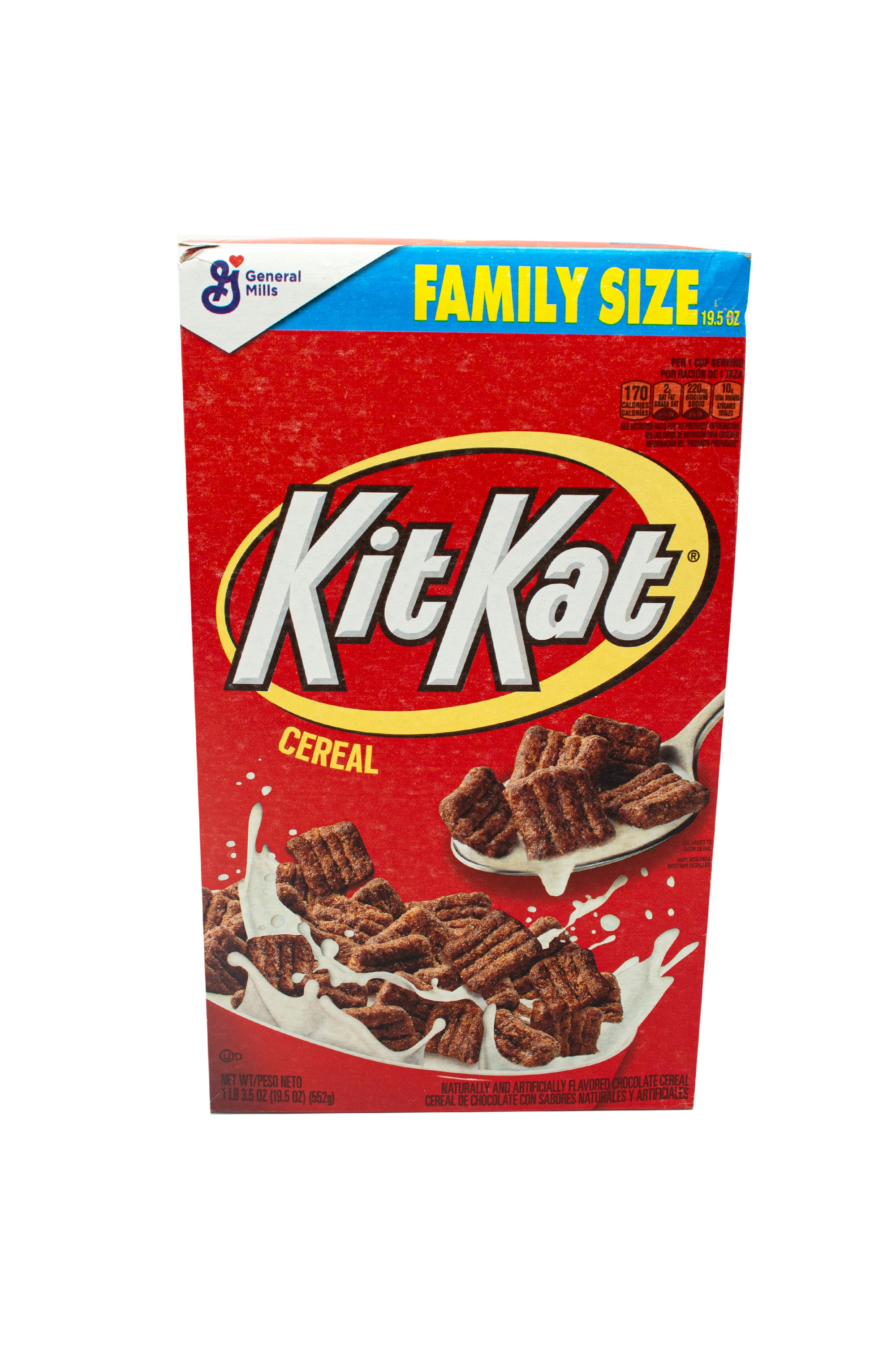 KIT KAT Chocolatey Breakfast Cereal Made with Whole Grain, Family Size