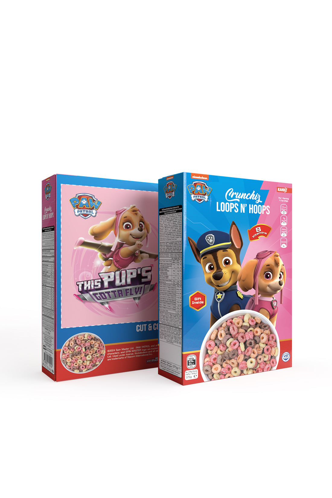 Crunchiz Paw Patrol Loops N' Hoops Cereal 375g