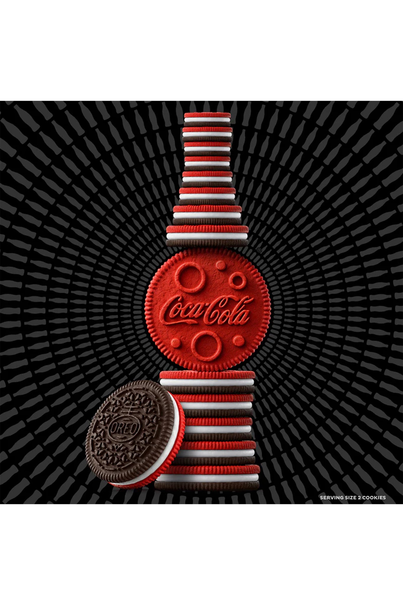 Limited-Edition OREO® Coca-Cola™ Sandwich Cookies, 303g