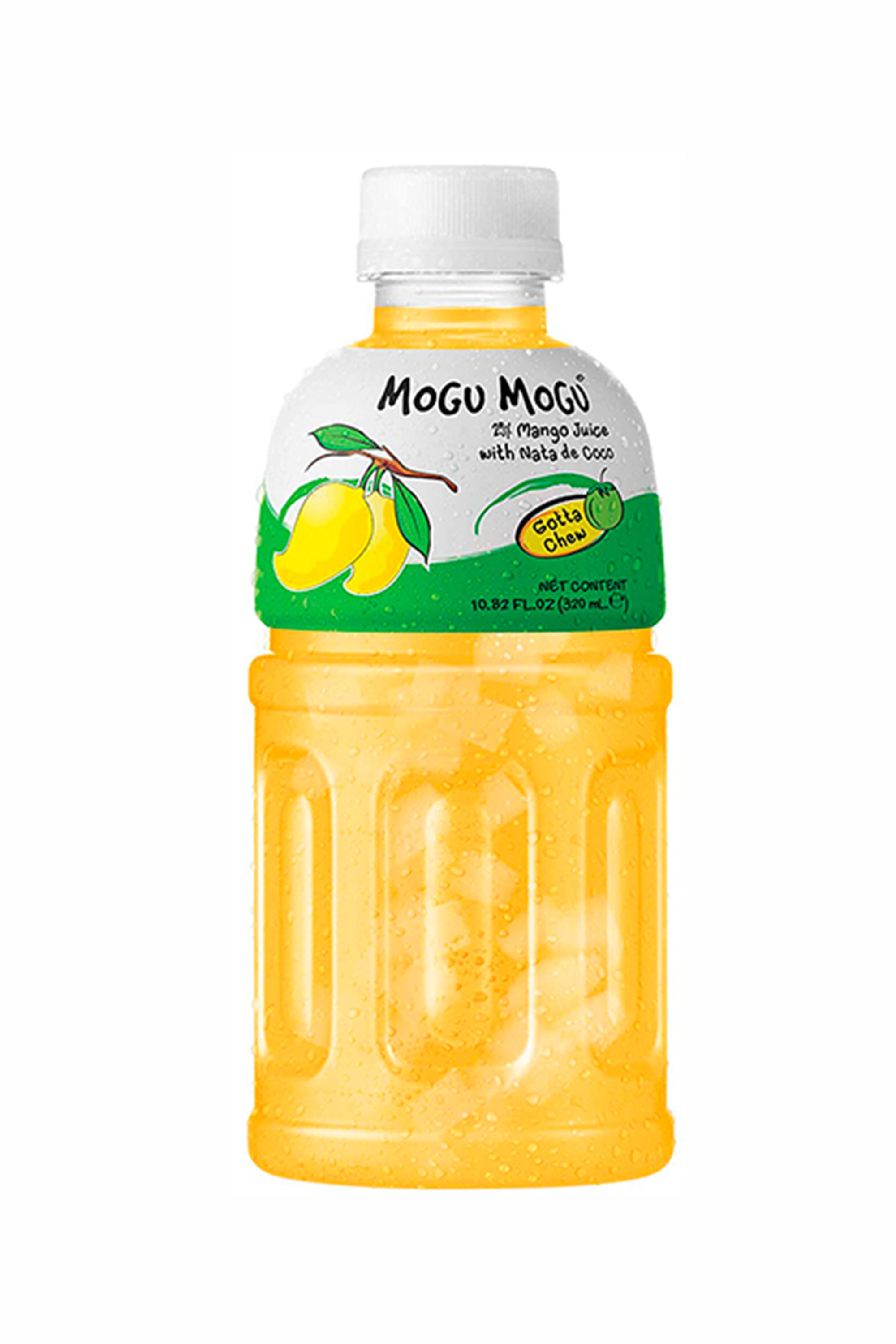 mogumogu Mogu Mogu Mango Flavoured Drink with Nata De Coco 320ml