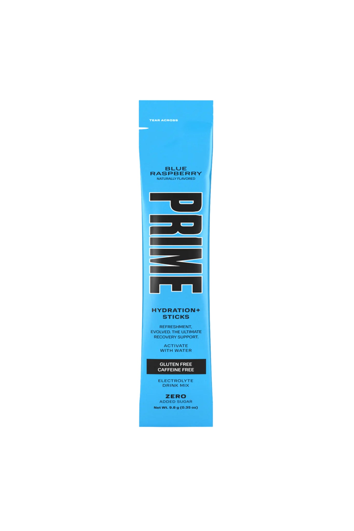 Prime Hydration Sticks Blue Raspberry Box Of 6 Sticks 4447