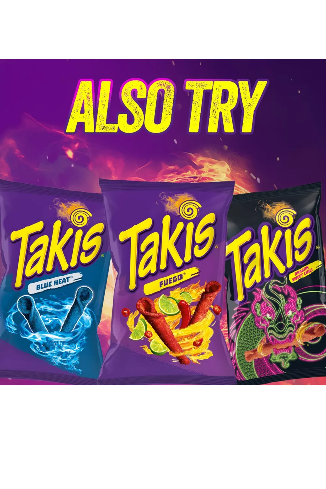 Takis Variety Pack Rolled Tortilla Chips (18 Singles)