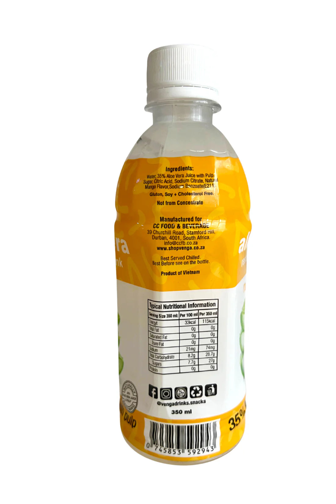 mango - aloe vera drink