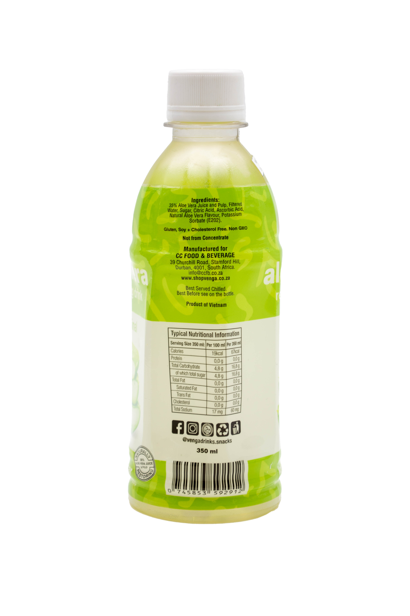 Aloe Vera Drink - Original Flavour (350ml) - Expires June 2025