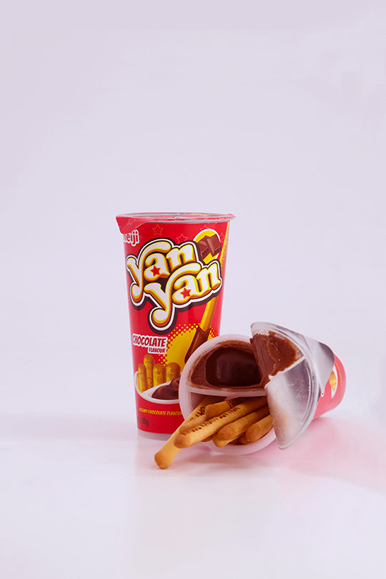 Buy Meiji Chocolate Flavoured Yan Yan online at Snacking.co.za_