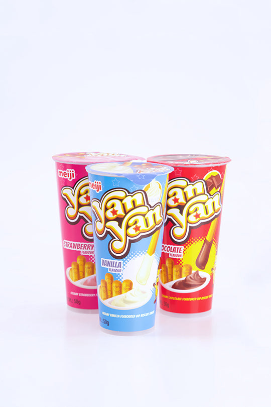 Buy Meiji Chocolate Flavoured Yan Yan online at Snacking.co.za_