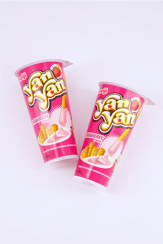 Buy Meiji Strawberry Flavoured Yan Yan online at Snacking.co.za